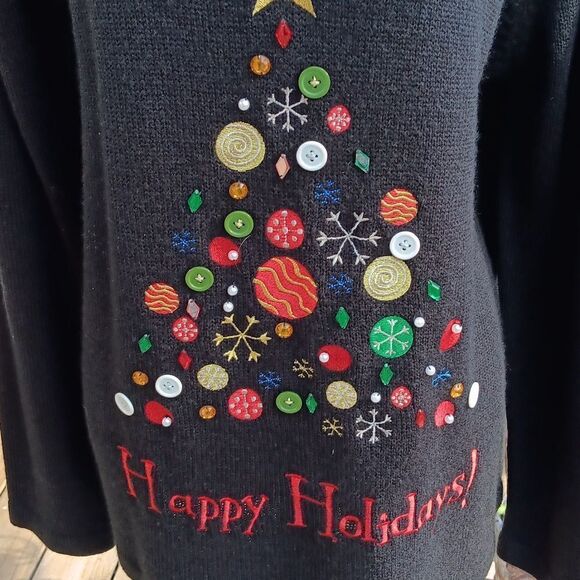 Christmas Tree Christmas Sweater. Holiday - Picture 2 of 8